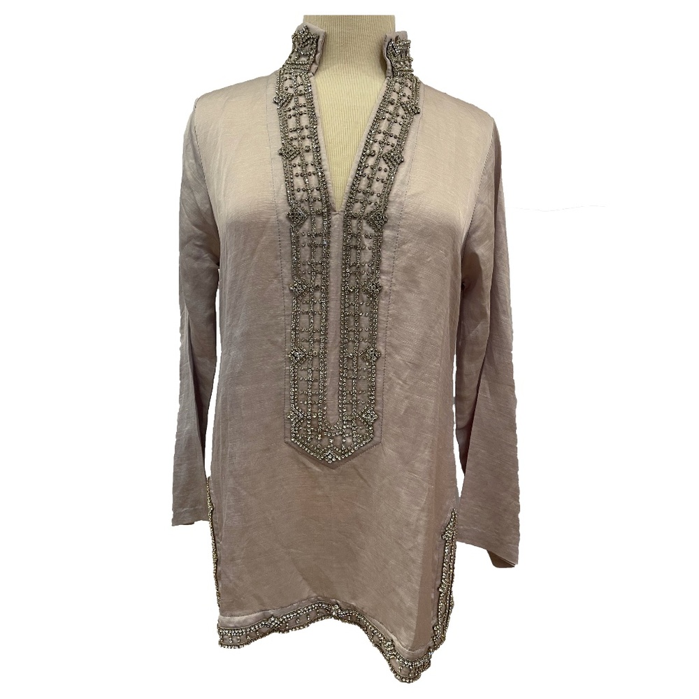 Silk Embellished Blouse